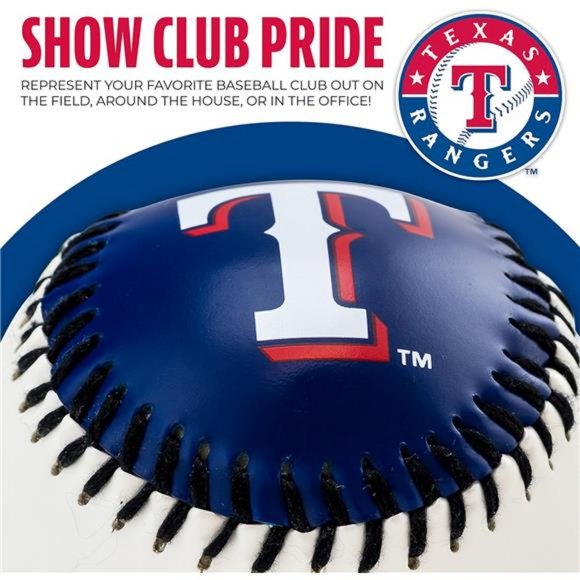 NEW Franklin‎ Sports Texas Rangers MLB Team Baseball Team Logo Soft Baseballs - Picture 5 of 7